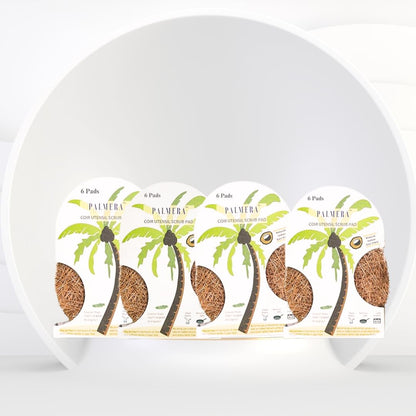 Palmera Natural Coir Utensil Washing Scrub (Pack of 24)