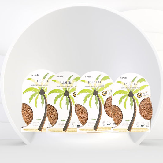 Palmera Natural Coir Utensil Washing Scrub (Pack of 24)