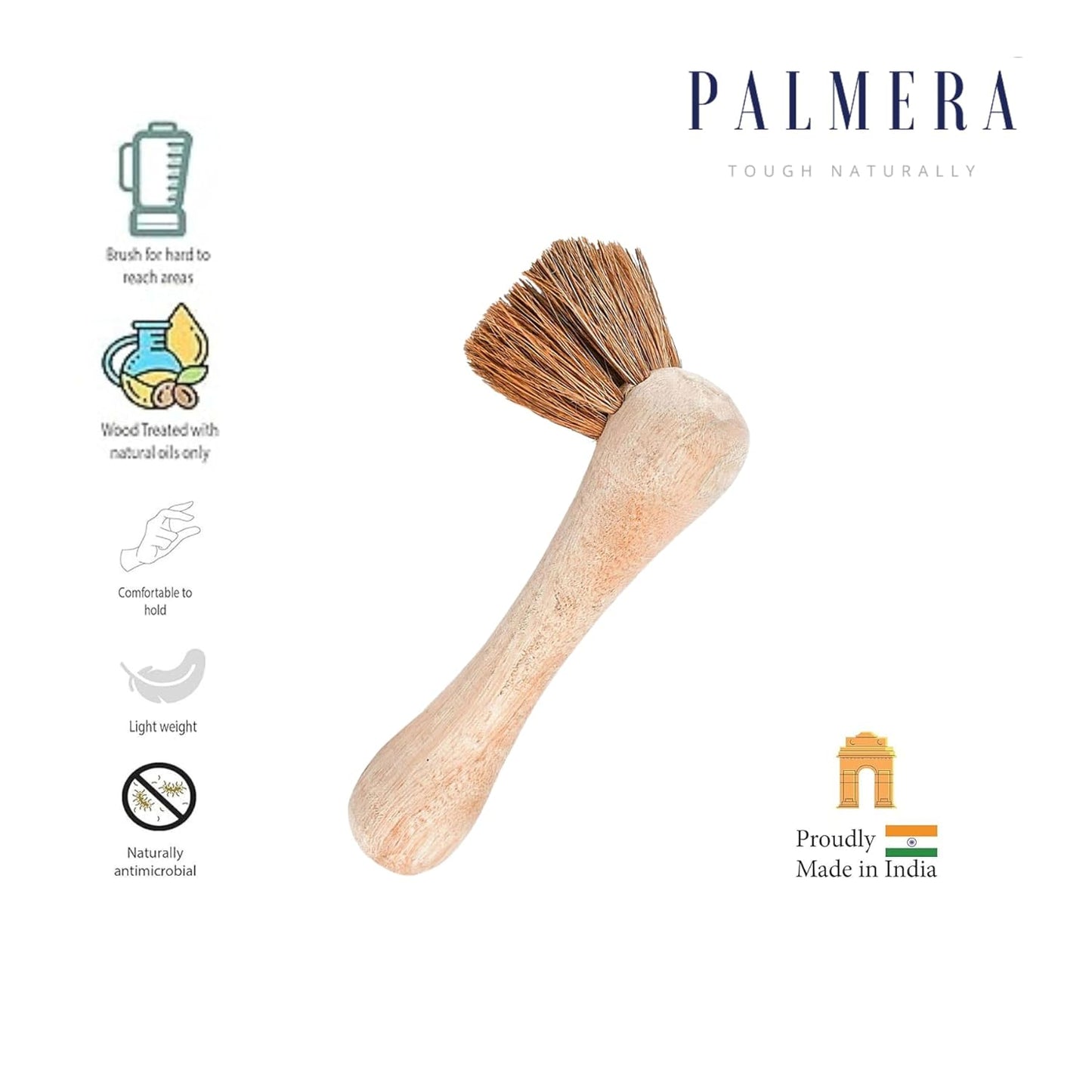 Palmera Bone Brush for Blender Jars