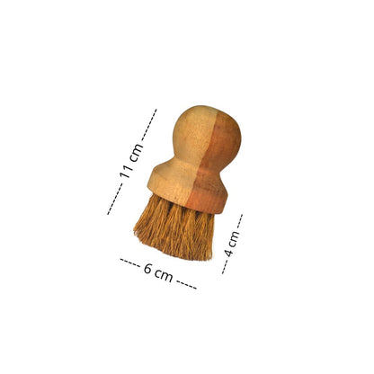 Palmera Natural Sink Brush and Wash Basin Brush Multi Purpose Brush