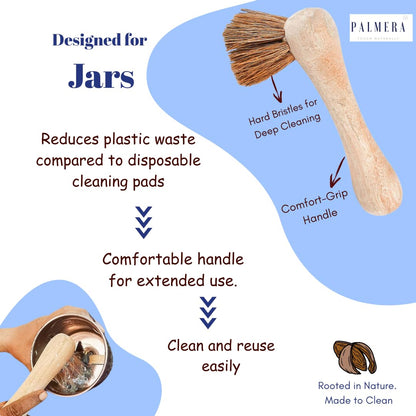 Palmera Bone Brush for Blender Jars