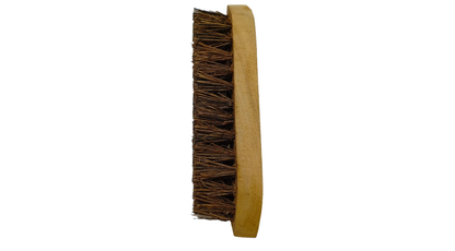 Palmyrah Natural Brush | India Business International | For Cleaning Home, Bathroom Floors, Kitchen, Tiles, Big Utensils, Car Wheels | Heavy Duty Brush for Scrubbing | Brown, 165 gm, 22x6x5 cm, 1 Qty.