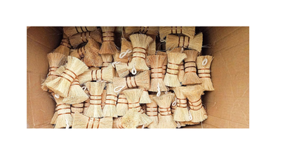 Palmera Kitchen Whiskers Coir Fiber Washing Brush - Pack of 2