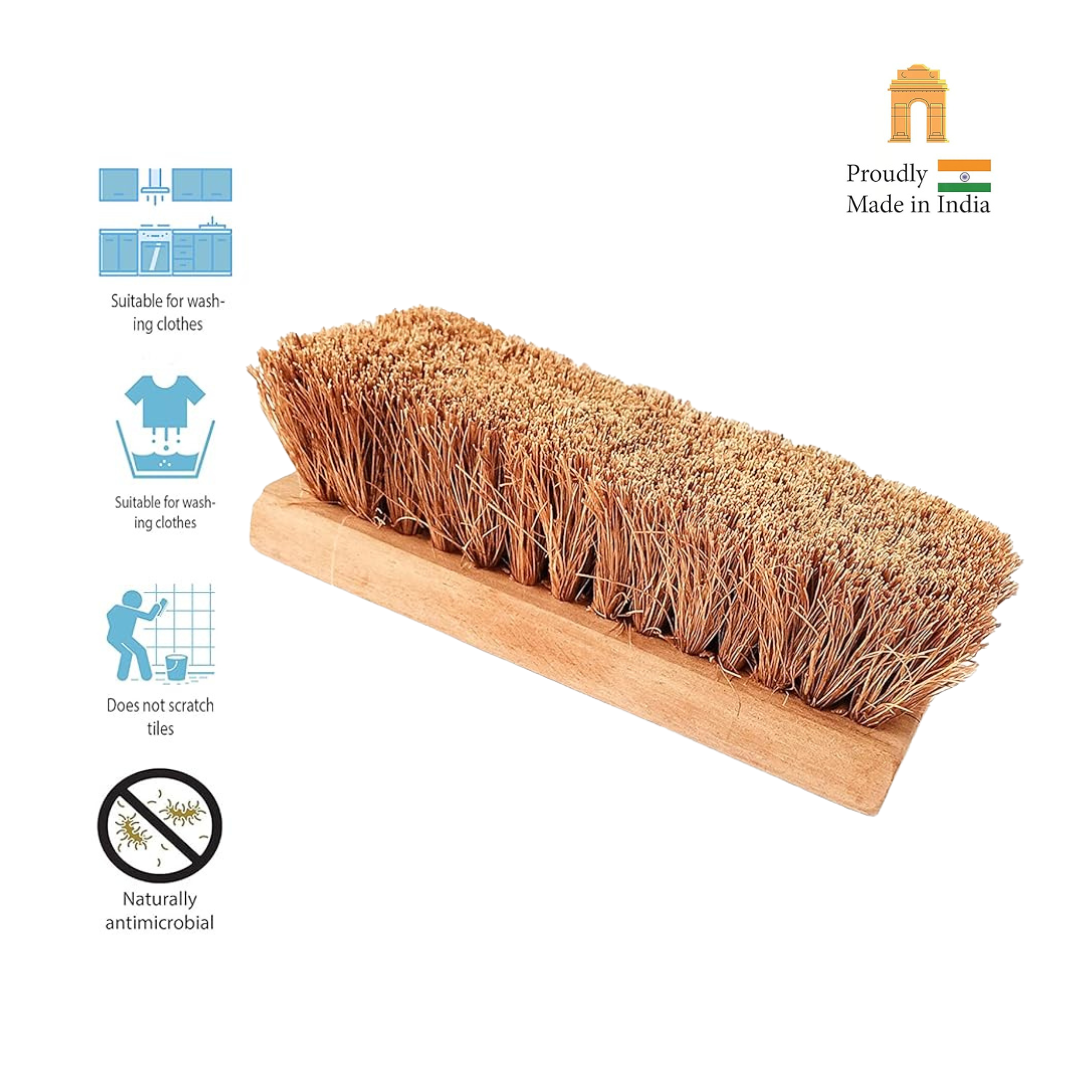 Palmera Value Coir Washing Brush  (1, Medium)