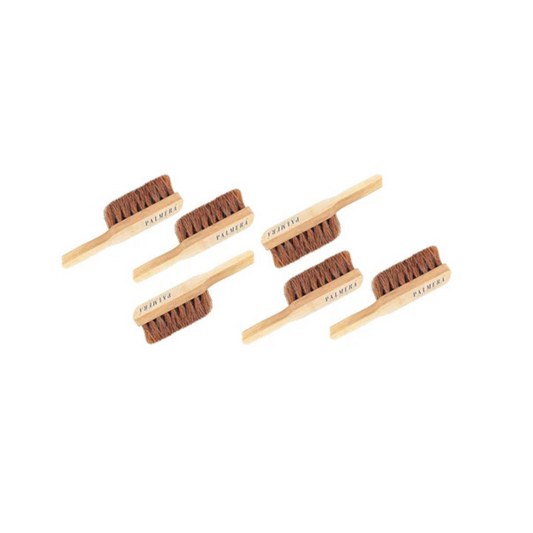 Palmera Coir Flat Banister Brush,Pack of 6, Black