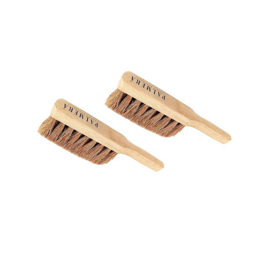 Palmera Coir Flat Banister Brush-350Gram(Natural Wood, Pack of 2)