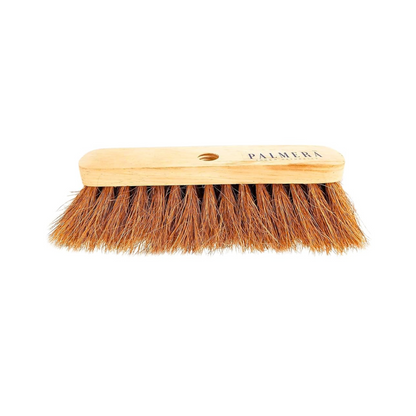 Palmera Coir Indoor Natural Lightweight Broom Head|1year Warranty|Flagged Bristle|Removes Cobwebs|CoirPro Bristle |Plastic Free|Wither Free Unlike Jhaadu|Brown 10 inch(1pc)