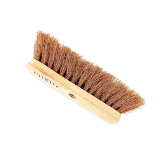 Palmera Coir Indoor Natural Lightweight Broom Head|1year Warranty|Flagged Bristle|Removes Cobwebs|CoirPro Bristle |Plastic Free|Wither Free Unlike Jhaadu|Brown 10 inch(1pc)