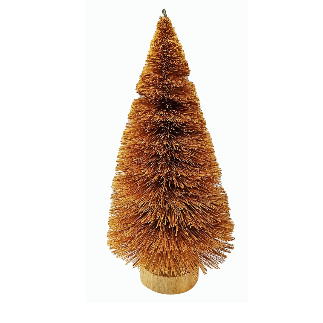 Palmera Natural Coir Christmas Tree for Seasonal Decorations on Crib(Pack of 1, Height 38cm)