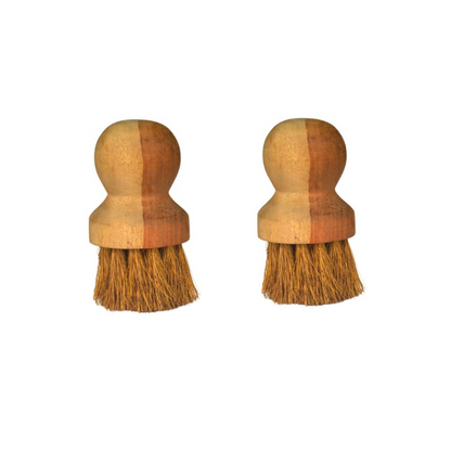 Palmera Natural Coir Sink Brush - (Pack of 2)