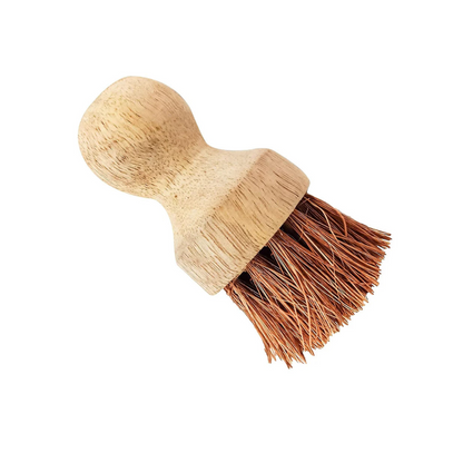 Palmera Premium Natural Coir Sink Brush | CoirPro Technology | Sustainable | Soft Bristles | for Cleaning, Pans, Pots and Kitchen Sink | 1 Year Warranty| Natural Brown | Pack of 1