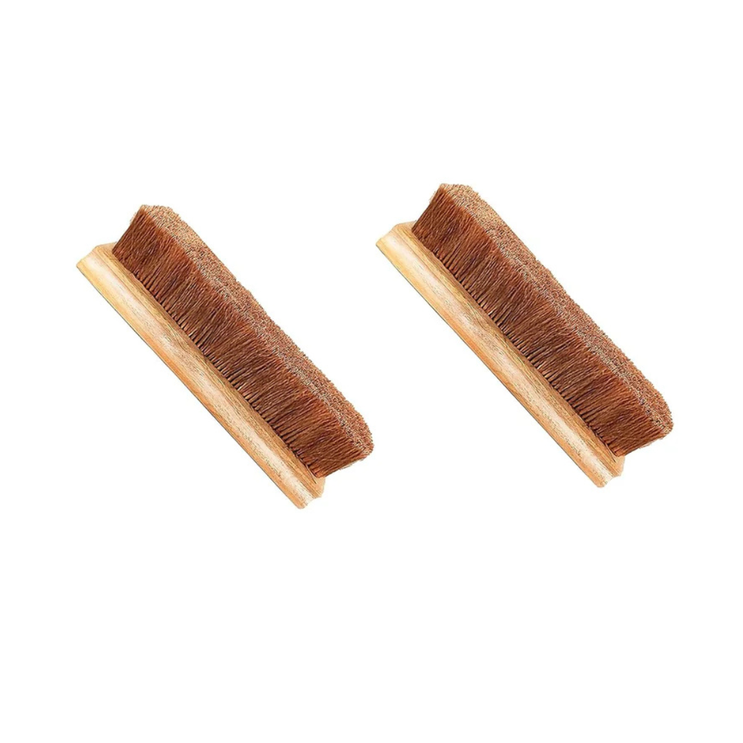 Palmera Premium Coir Lint Brush (Large, Brown) (Pack of 2)