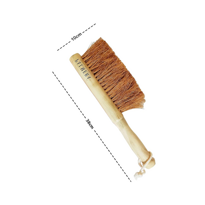 Palmera Premium Coir Meduim Size Banister (38cm, Brown) (Pack of 2)
