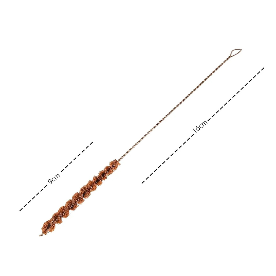 Palmera Smoothie Straw Bottle Cleaning Coir Fibre Brush(25 cm, Brown) (Pack of 1)