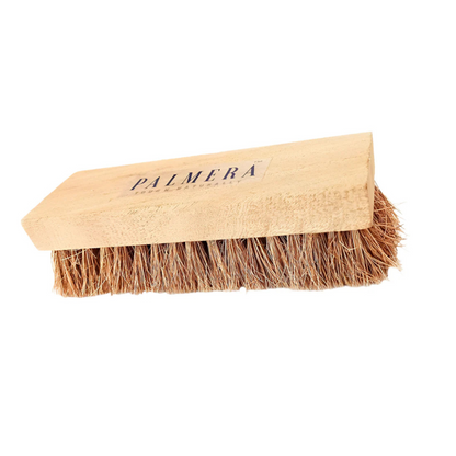 Palmera Value Coir Washing Brush (Neem Wood, Brown) (1, Small) (6 inch)
