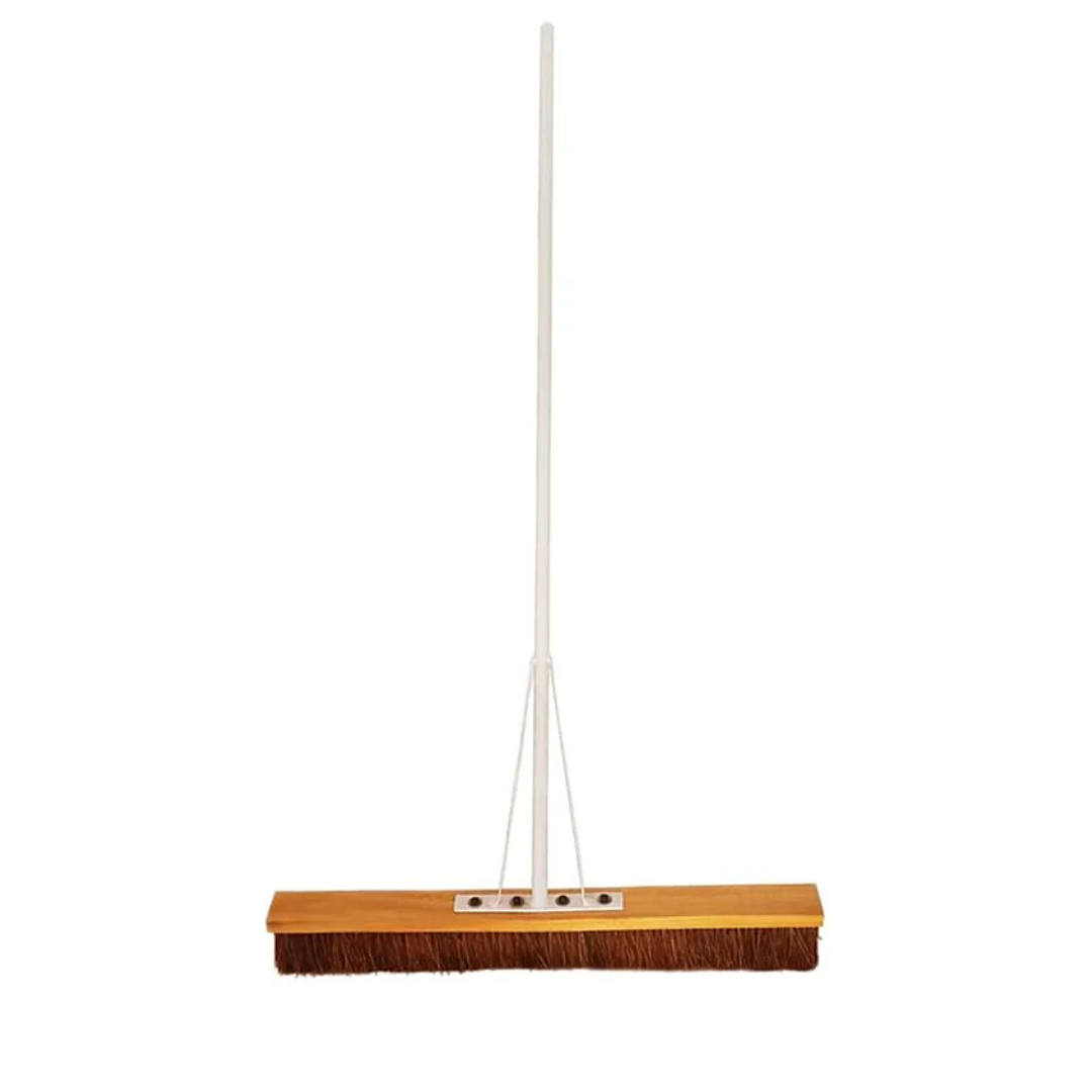 Palmera Wood Hard Floor 3 Feet Outdoor Push Broom, Pack of 1