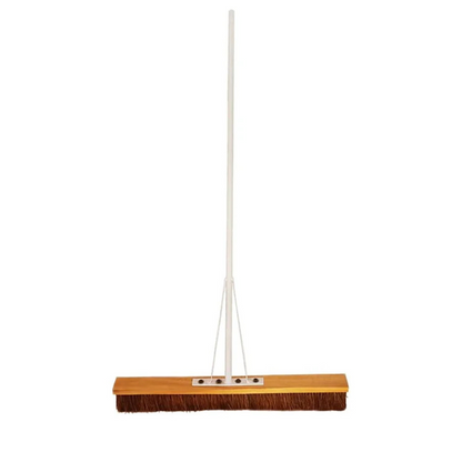 Palmera Wood Hard Floor 3 Feet Outdoor Push Broom, Pack of 1