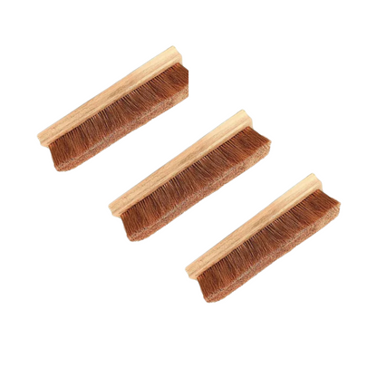 Palmera Premium Coir Lint Brush (Large, Brown) (Pack of 3)