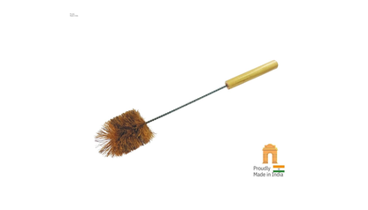 Palmera Round Toilet Coir Fibre Cleaning Brush (45CM, Brown) (Pack of 1)