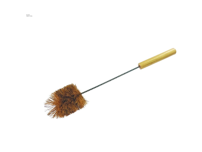 Palmera Round Toilet Coir Fibre Cleaning Brush (45CM, Brown) (Pack of 1)