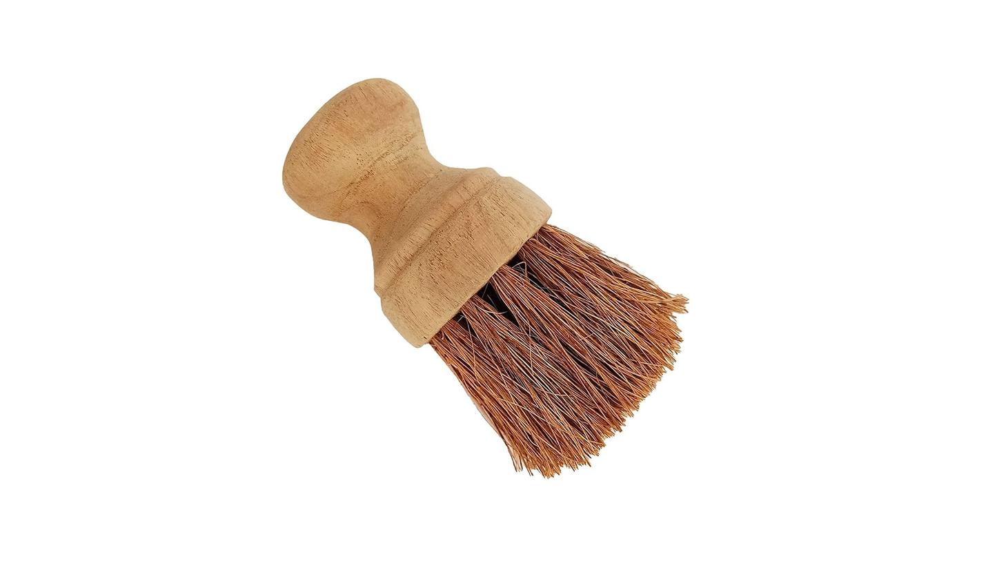 Palmera Premium Natural Coir Sink Brush | CoirPro Technology | Sustainable | Soft Bristles | for Cleaning, Pans, Pots and Kitchen Sink | 1 Year Warranty| Natural Brown | Pack of 1