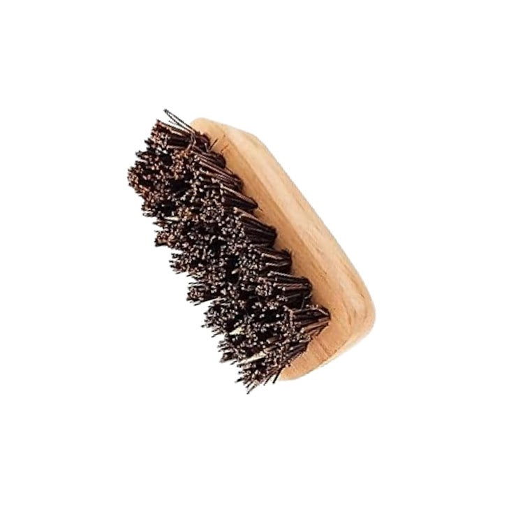 Palmera Goldsmith Burnt Marks Bassine Fibre Brush for Utensils Burnt Removal (10 cm, Brown) (Pack of 1)